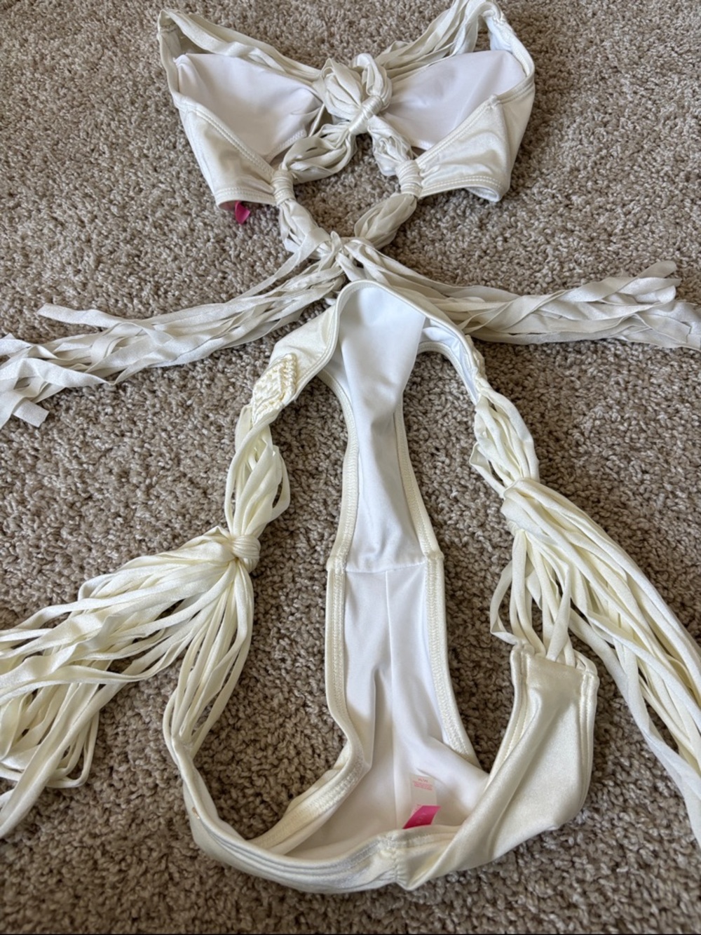 Victoria's Secret Fringe BoHo Bikini Set sz Medium - Picture 6 of 6